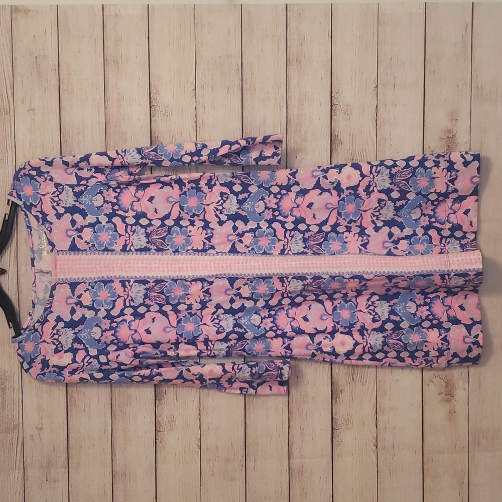 Lilly Pulitzer Pima Cotton Dress Sz M EUC